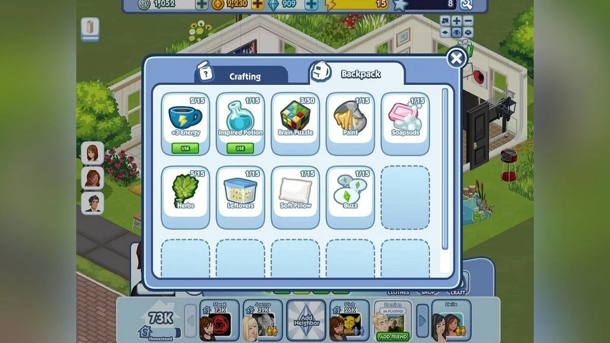 Скриншоты из Sims Social / Картинка 4