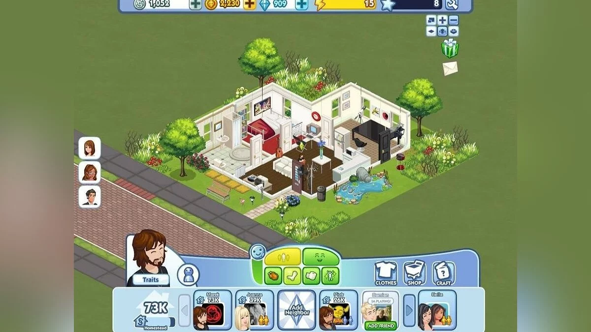 Скриншоты из Sims Social / Картинка 5