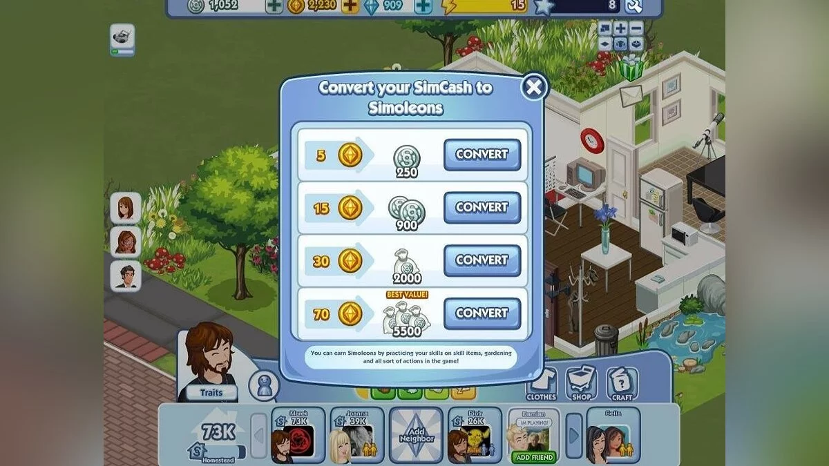 Скриншоты из Sims Social / Картинка 6