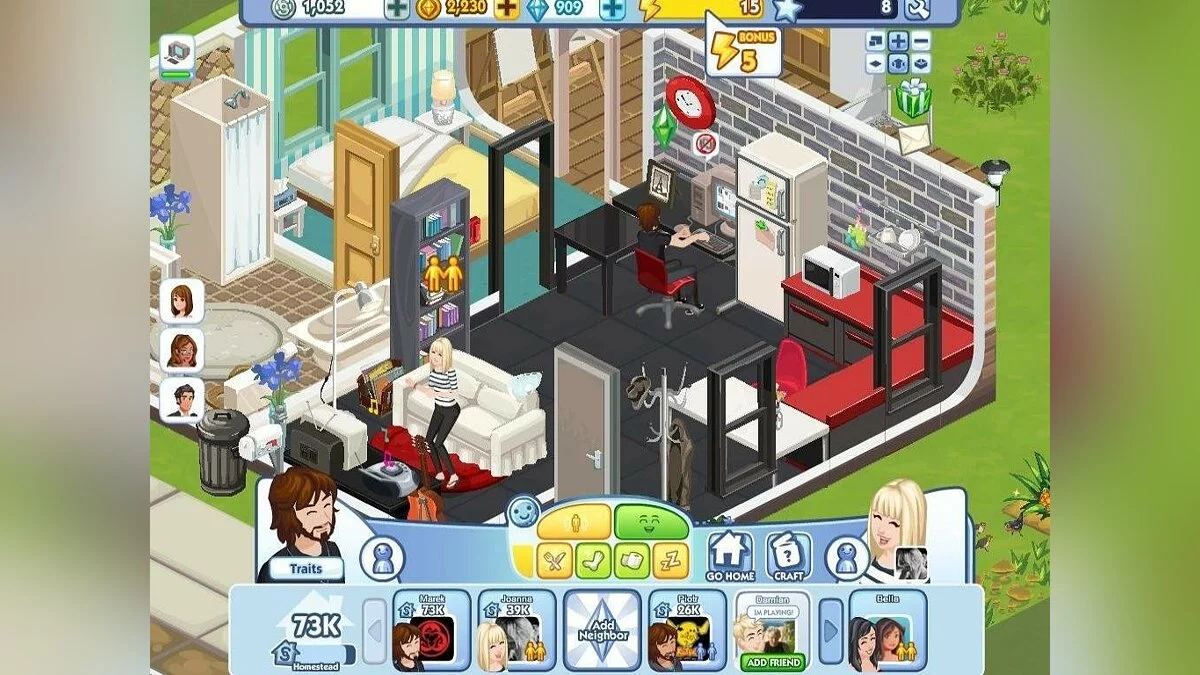 Скриншоты из Sims Social / Картинка 8