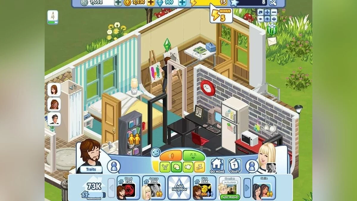 Скриншоты из Sims Social / Картинка 9