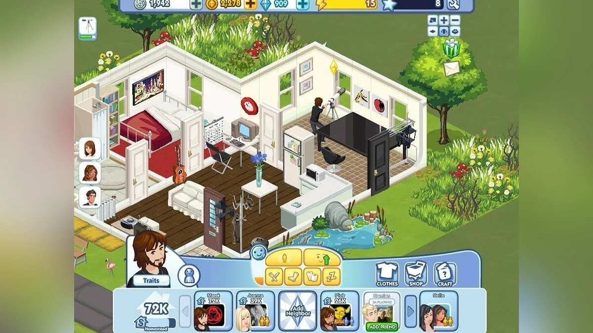 Скриншоты из Sims Social / Картинка 11