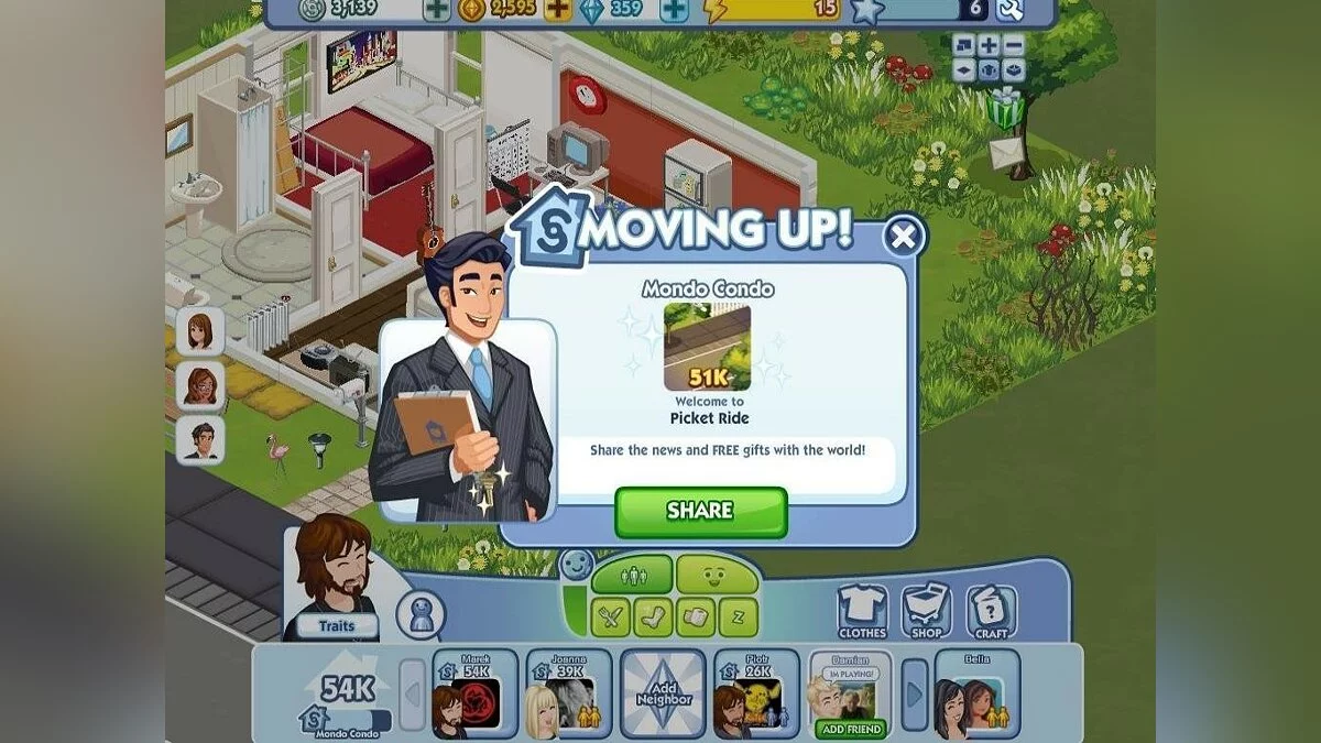 Скриншоты из Sims Social / Картинка 12