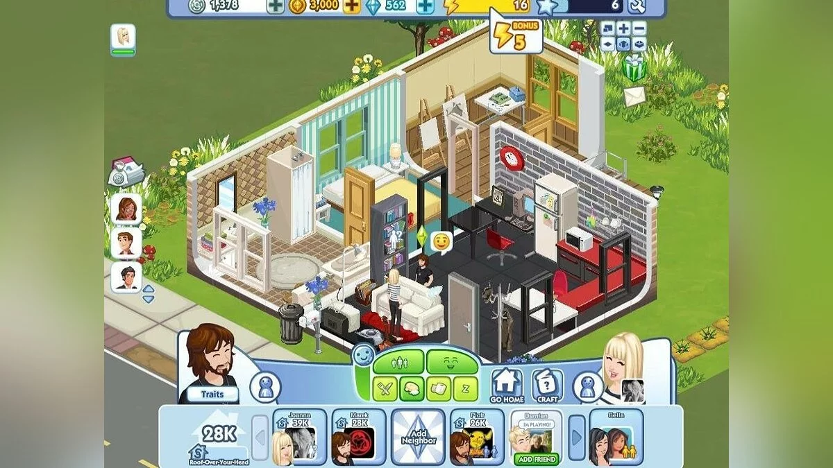 Скриншоты из Sims Social / Картинка 13