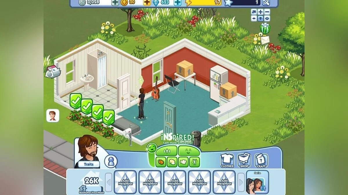 Скриншоты из Sims Social / Картинка 14