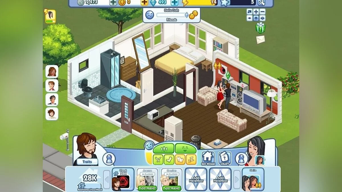 Скриншоты из Sims Social / Картинка 16