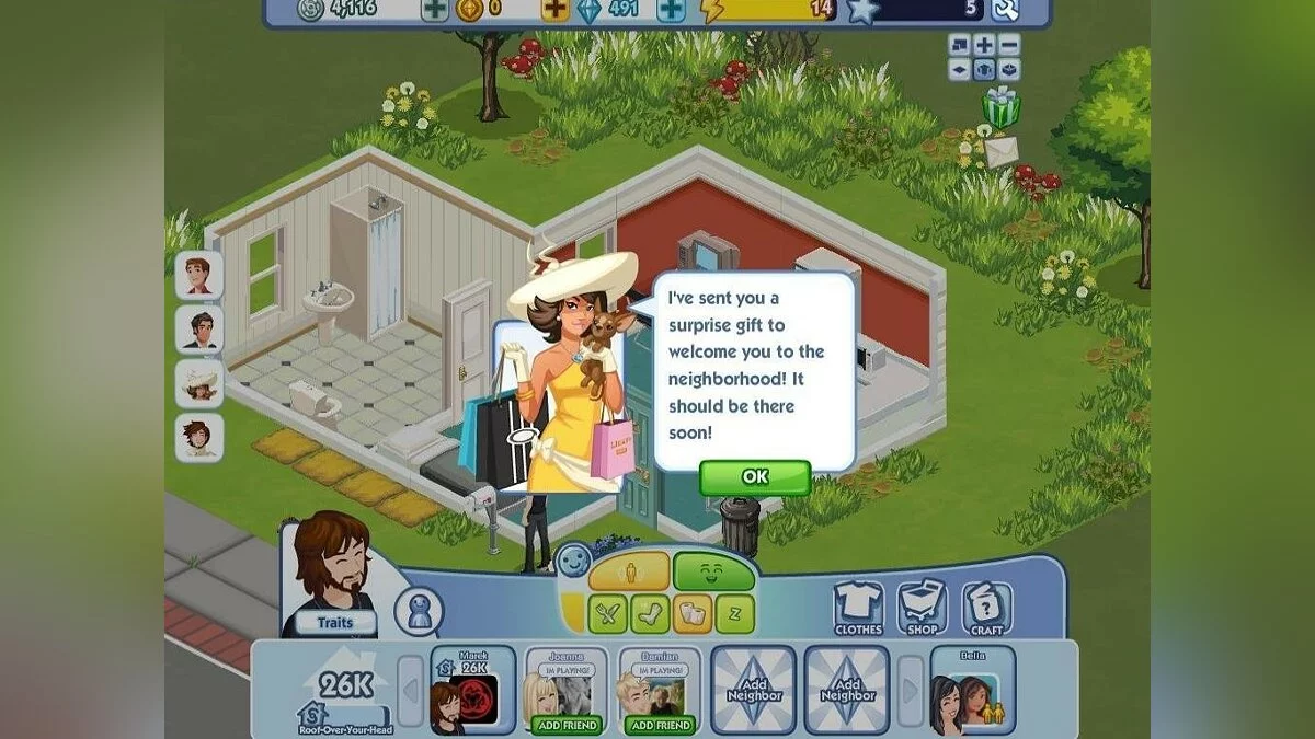 Скриншоты из Sims Social / Картинка 18