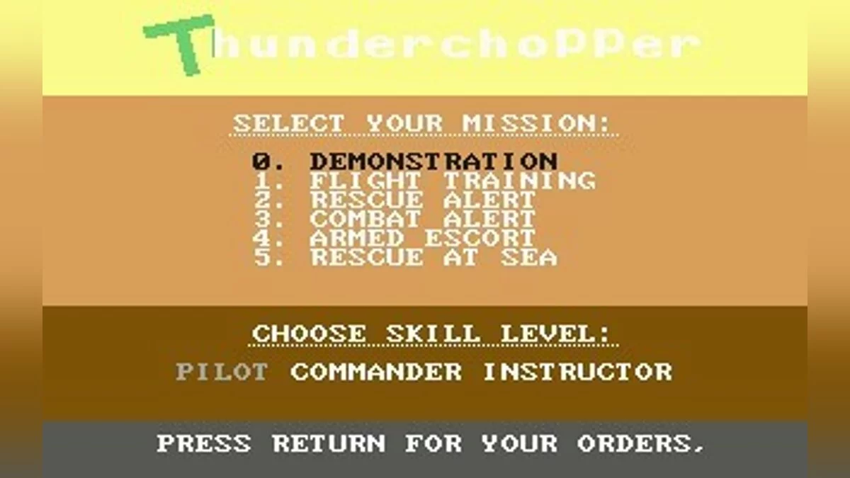 Скриншоты из Thunderchopper / Картинка 13