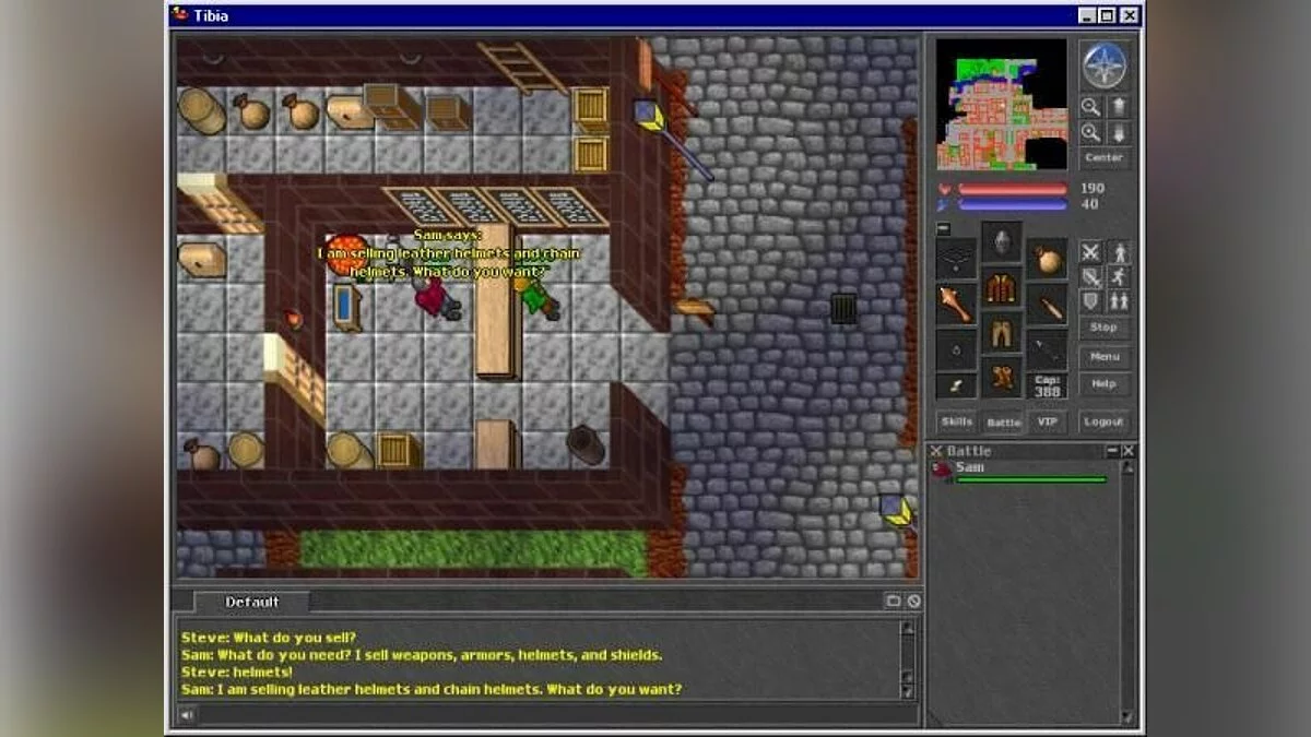 Скриншоты из Tibia / Картинка 20