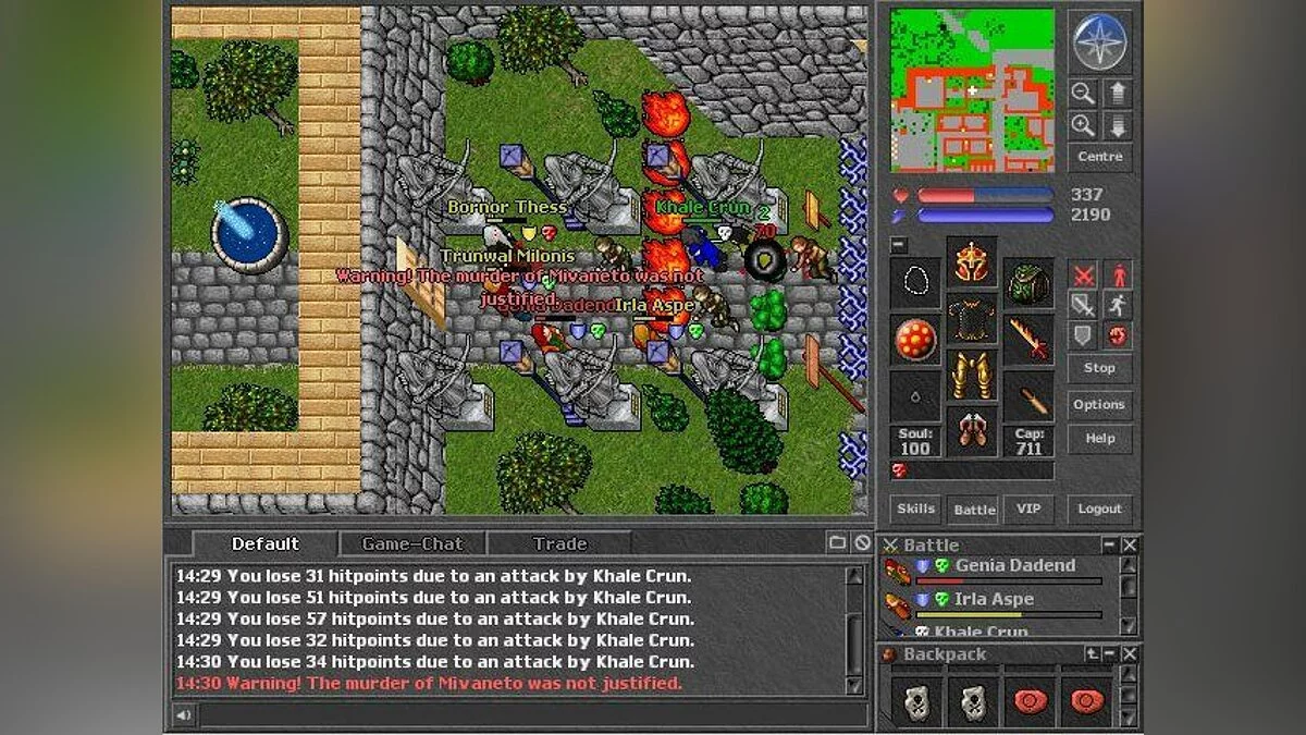 Скриншоты из Tibia / Картинка 37