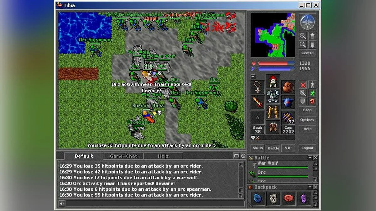 Скриншоты из Tibia / Картинка 42