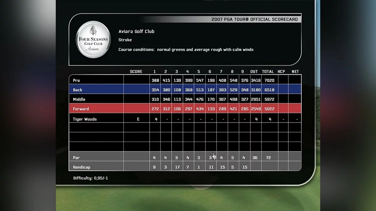 Скриншоты из Tiger Woods PGA Tour 07 / Картинка 63