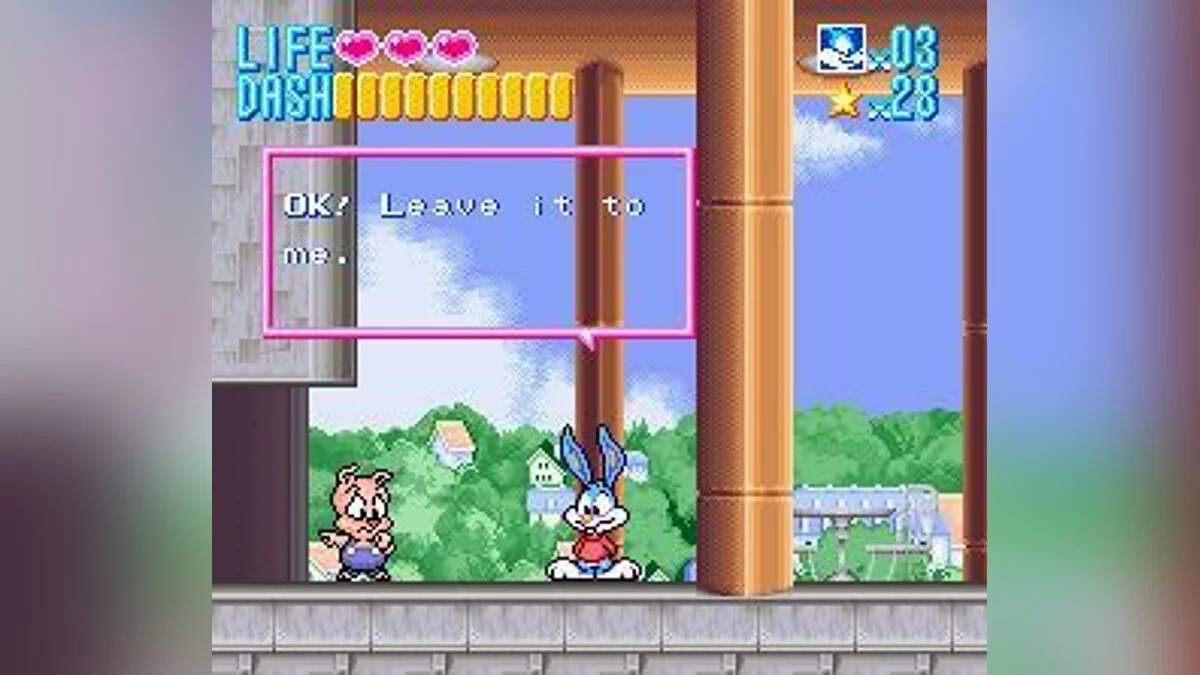 Скриншоты из Tiny Toon Adventures: Buster Busts Loose! / Картинка 12