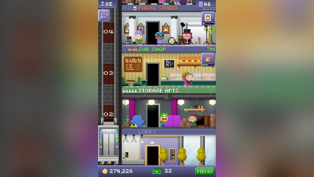 Скриншоты из Tiny Tower / Картинка 71