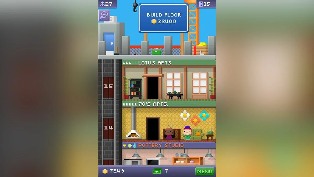 Скриншоты из Tiny Tower / Картинка 27