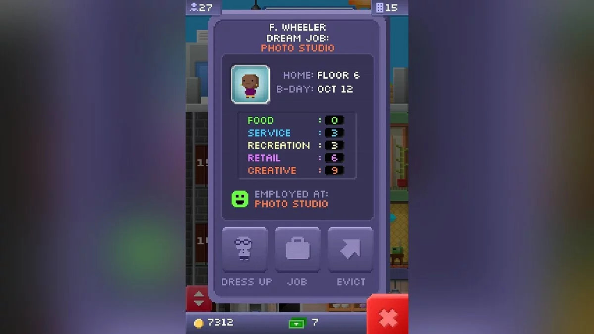 Скриншоты из Tiny Tower / Картинка 31