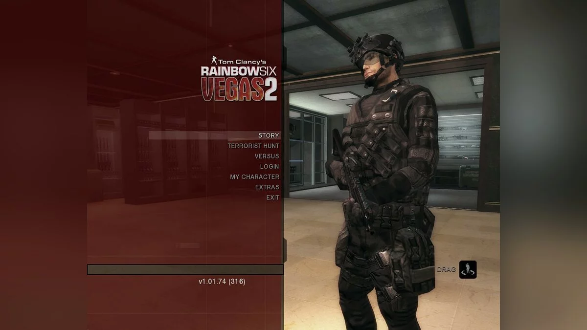 Скриншоты из Tom Clancy's Rainbow Six: Vegas 2 / Картинка 164