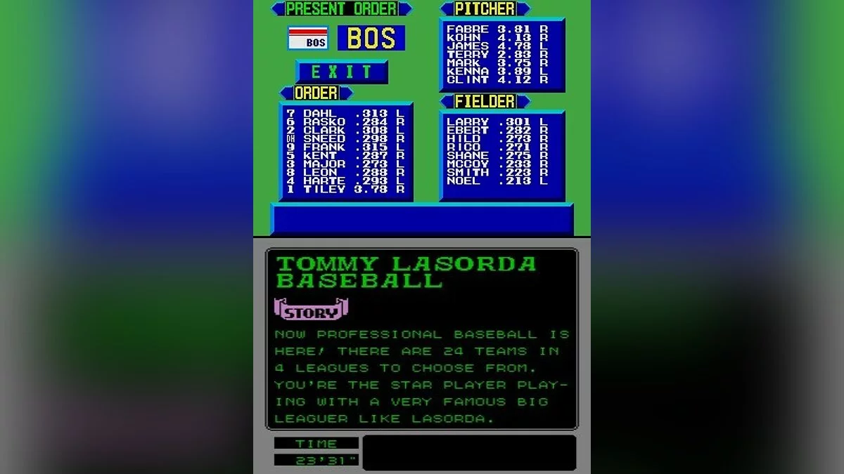 Скриншоты из Tommy Lasorda Baseball / Картинка 5