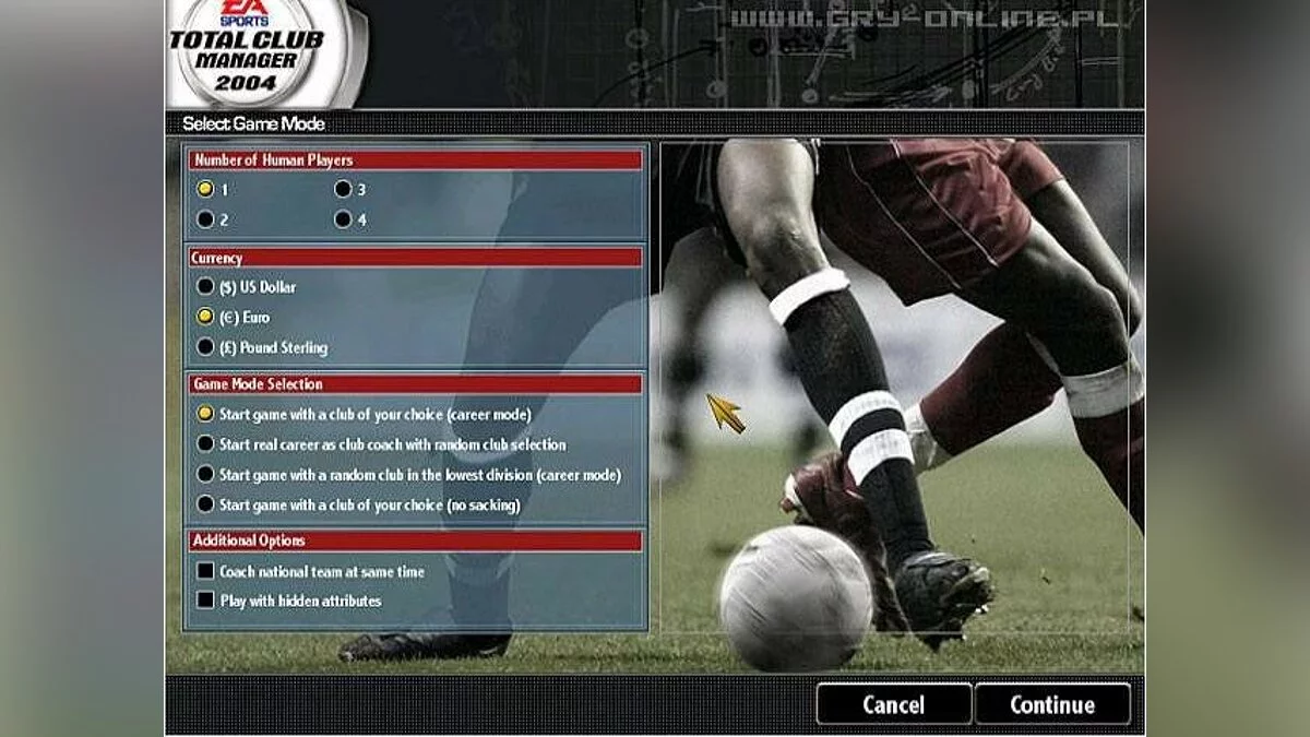 Скриншоты из Total Club Manager 2004 / Картинка 9