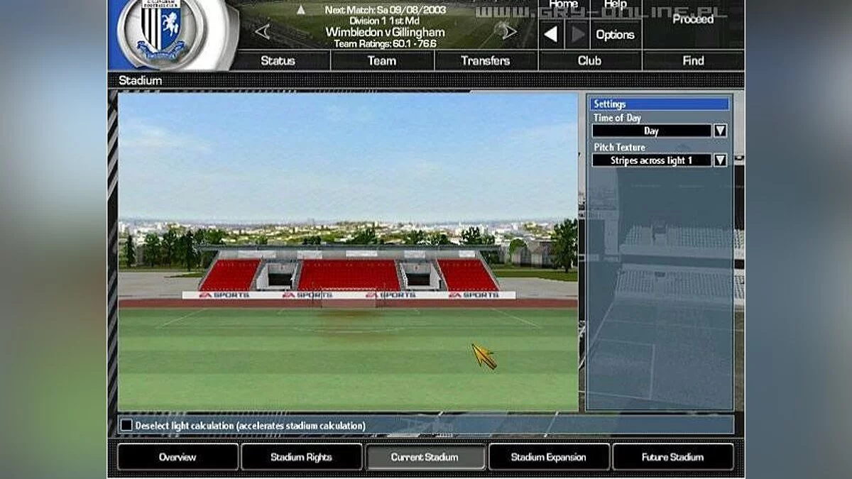Скриншоты из Total Club Manager 2004 / Картинка 11