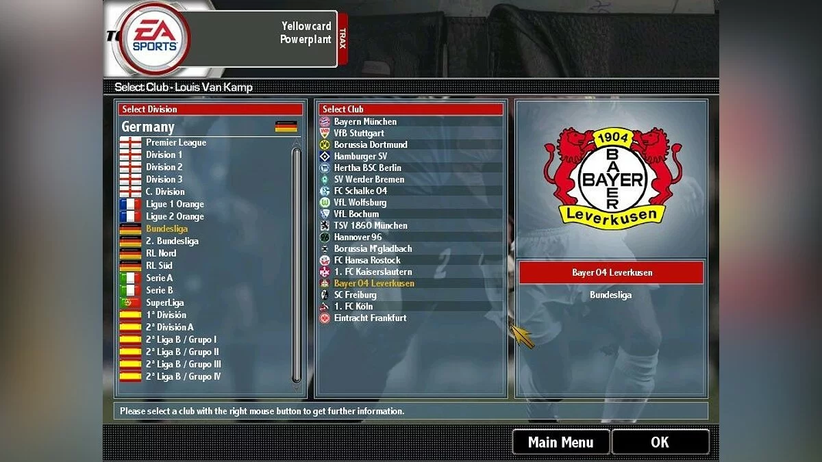Скриншоты из Total Club Manager 2004 / Картинка 25