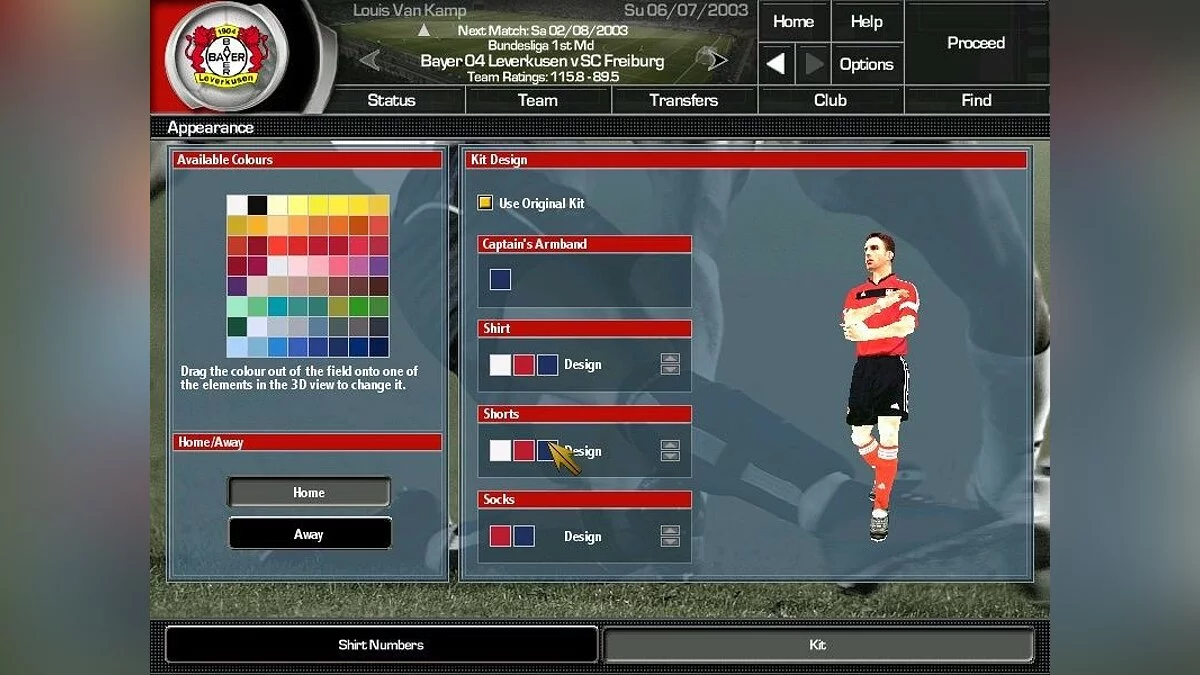 Скриншоты из Total Club Manager 2004 / Картинка 31