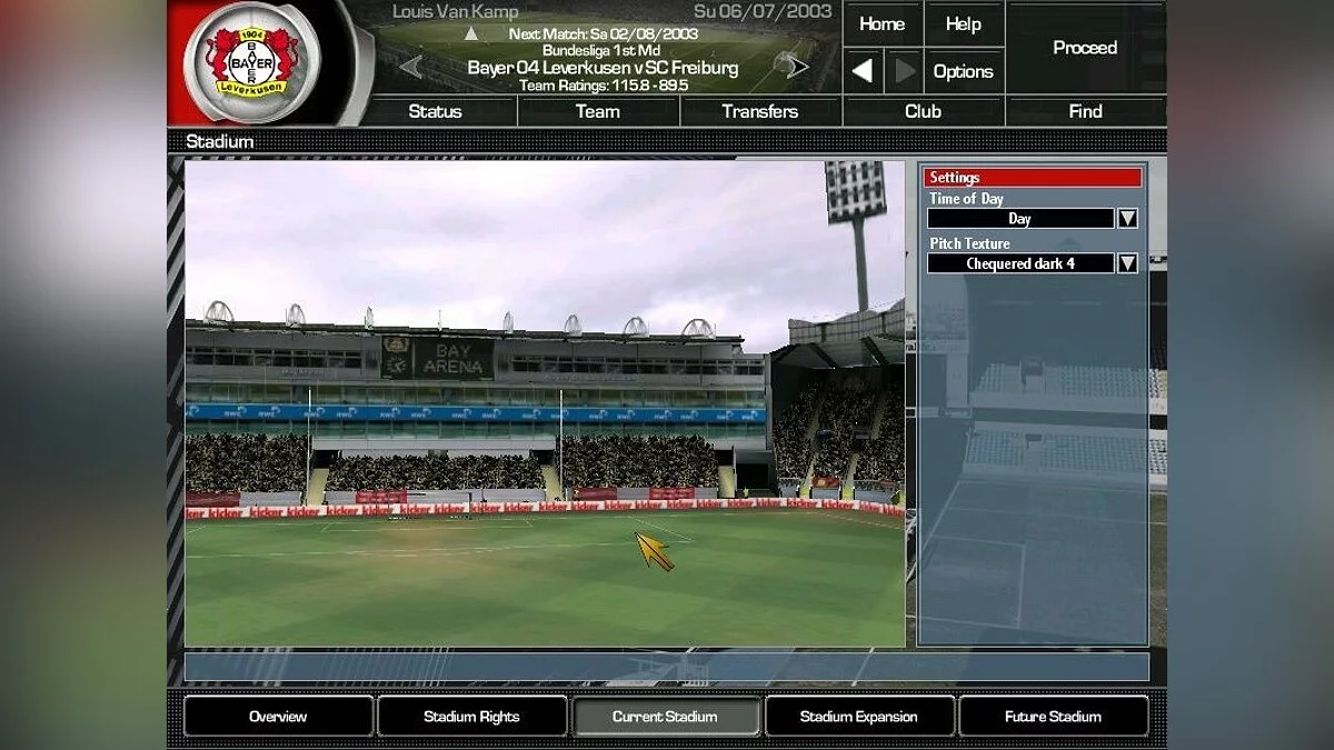 Скриншоты из Total Club Manager 2004 / Картинка 35