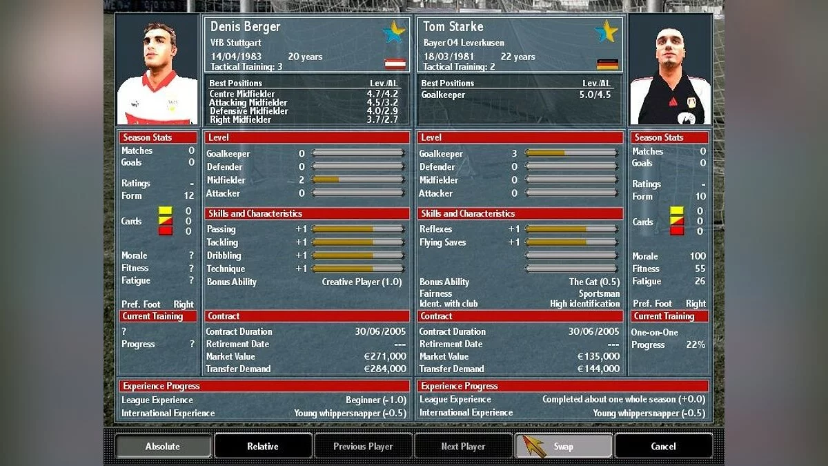 Скриншоты из Total Club Manager 2004 / Картинка 45