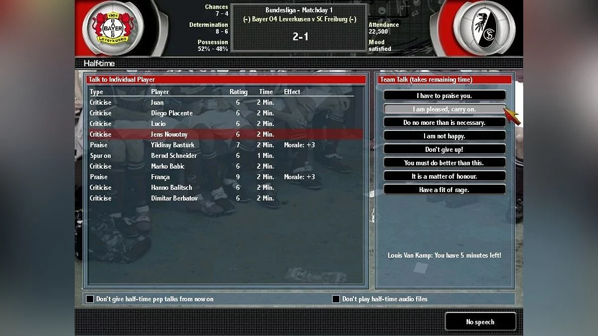 Скриншоты из Total Club Manager 2004 / Картинка 51