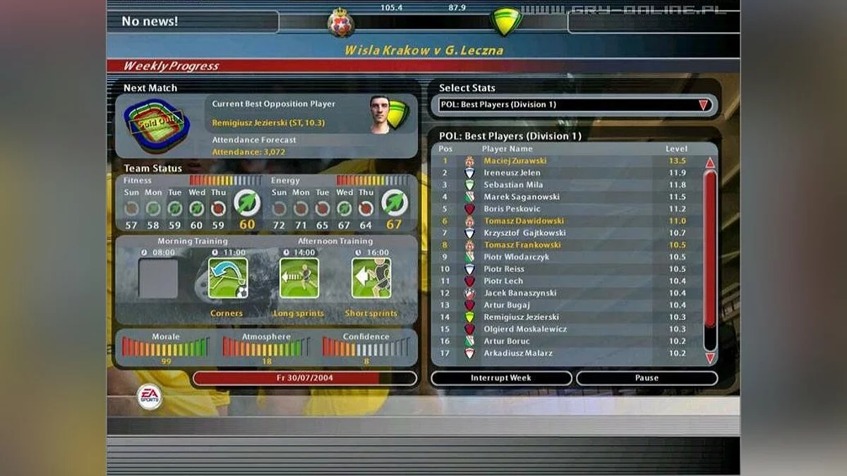 Скриншоты из Total Club Manager 2005 / Картинка 15