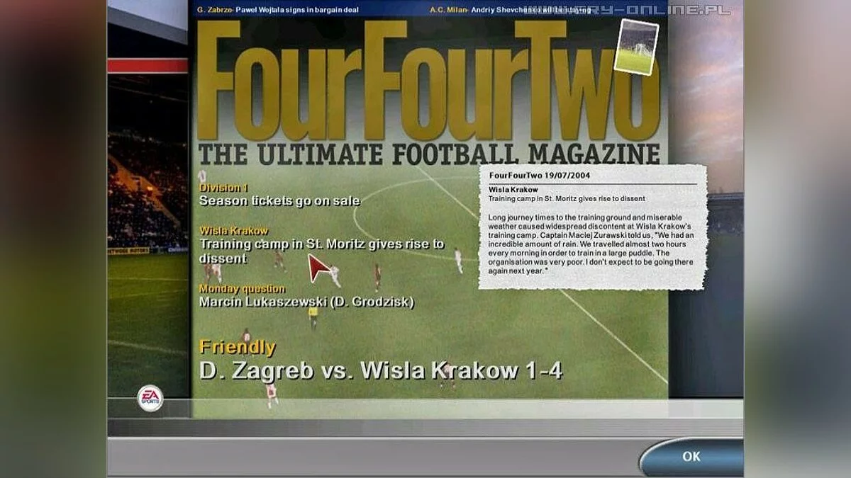Скриншоты из Total Club Manager 2005 / Картинка 17