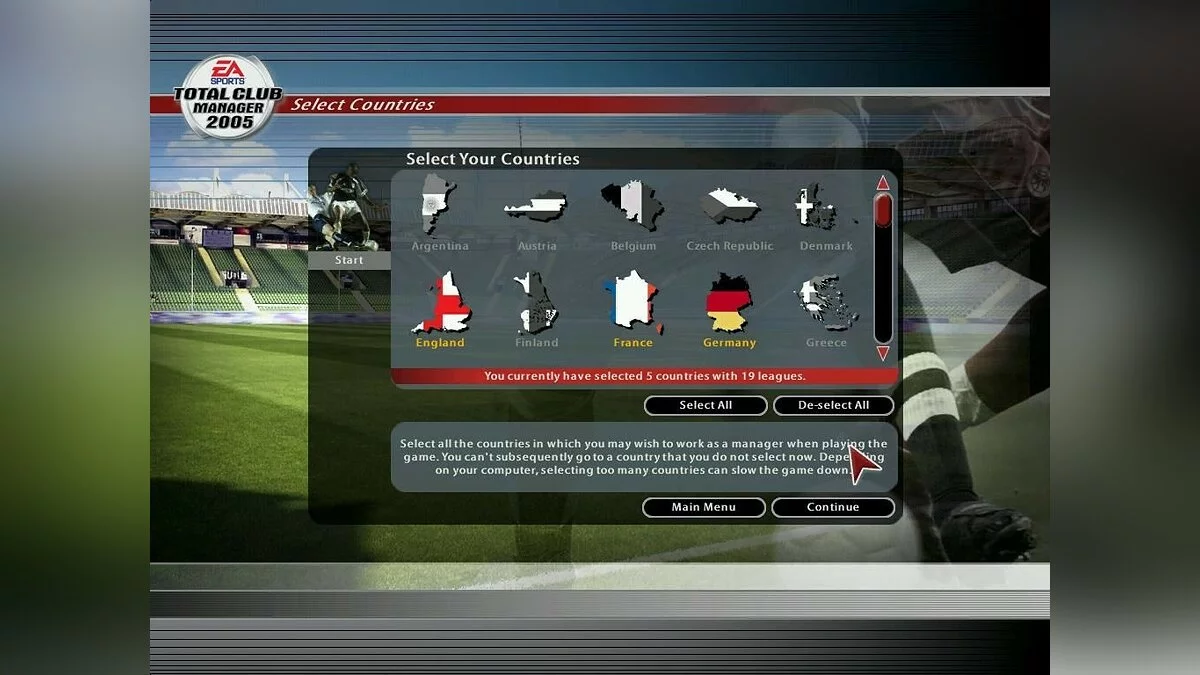 Скриншоты из Total Club Manager 2005 / Картинка 50