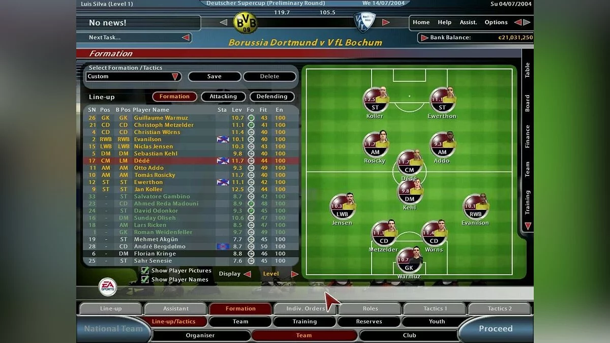 Скриншоты из Total Club Manager 2005 / Картинка 59