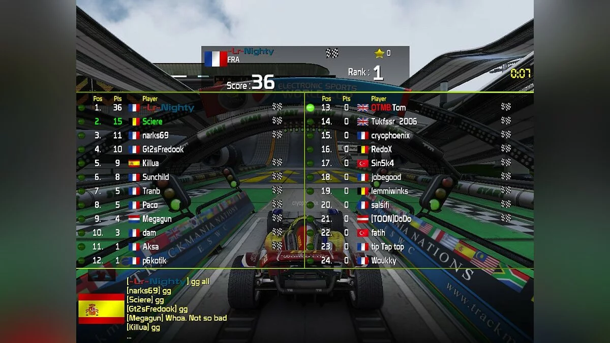 Скриншоты из TrackMania Nations ESWC / Картинка 34