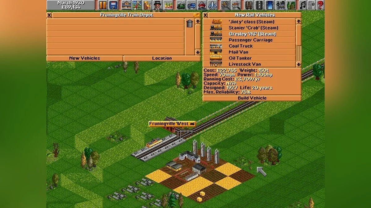 Скриншоты из Transport Tycoon / Картинка 68