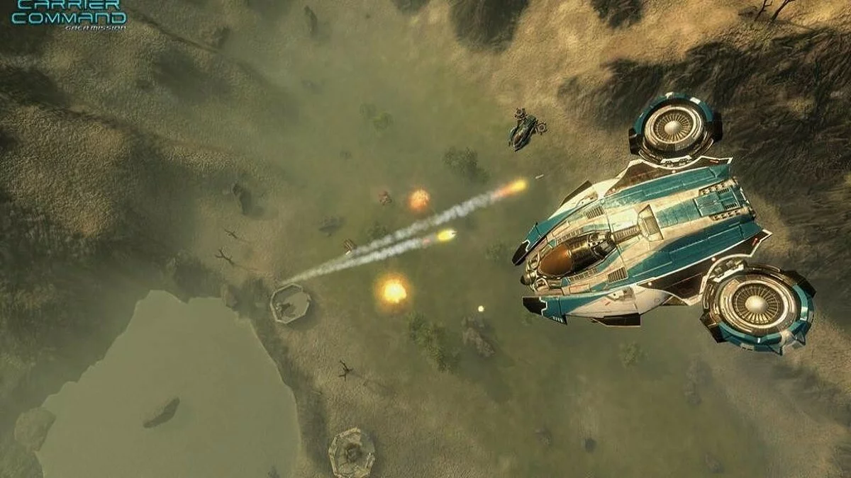 Скриншоты из Carrier Command: Gaea Mission / Картинка 20