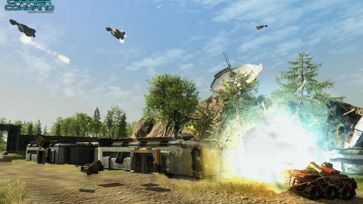 Скриншоты из Carrier Command: Gaea Mission / Картинка 28