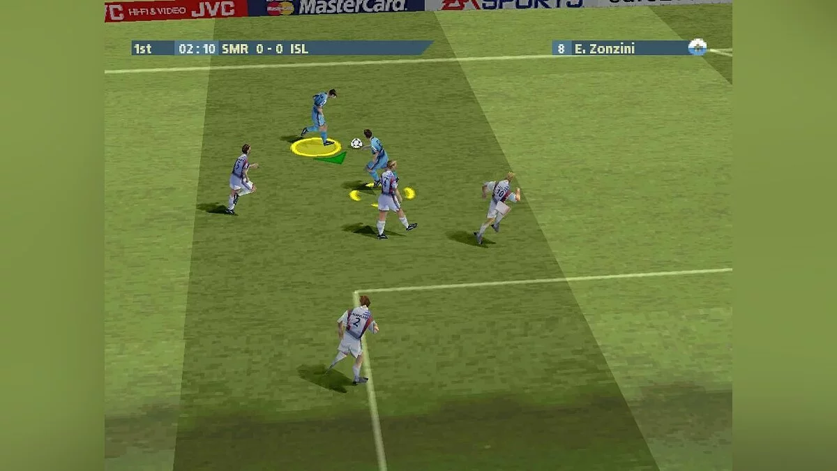 Скриншоты из UEFA Euro 2000 / Картинка 5