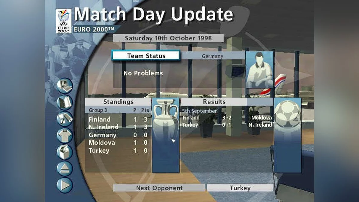 Скриншоты из UEFA Euro 2000 / Картинка 24