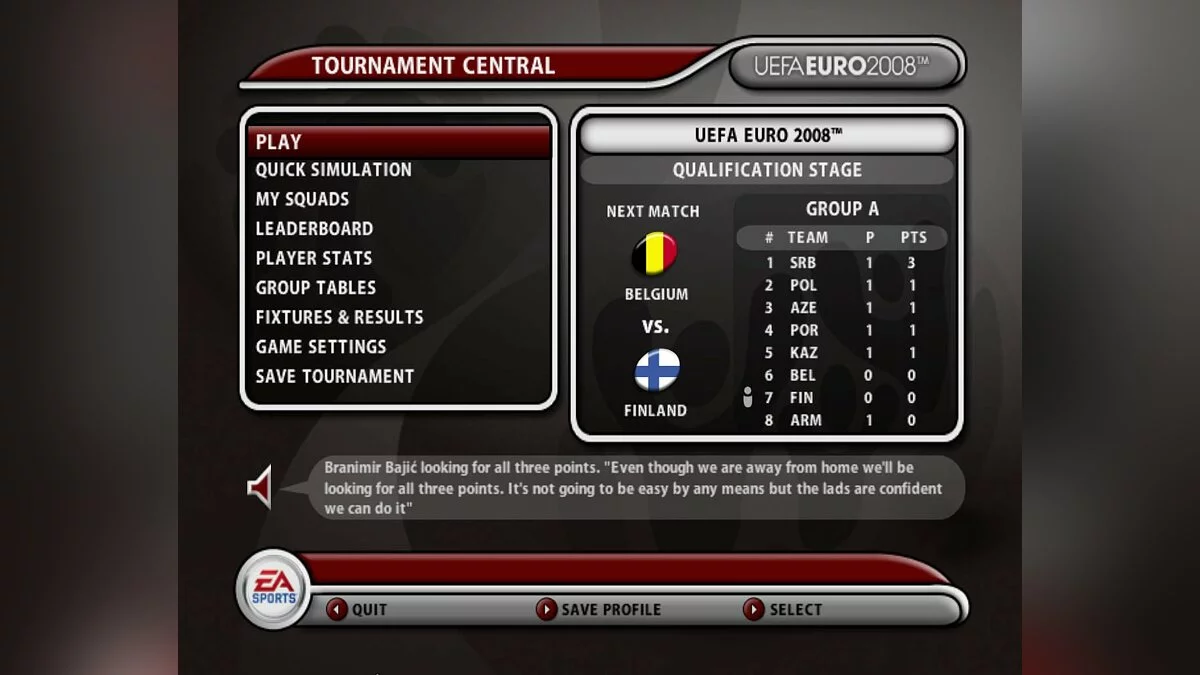 Скриншоты из UEFA Euro 2008 / Картинка 105
