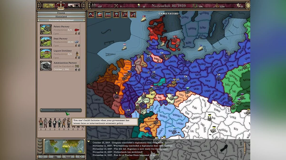 Скриншоты из Victoria: Revolutions / Картинка 6