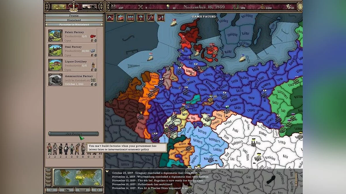 Скриншоты из Victoria: Revolutions / Картинка 12