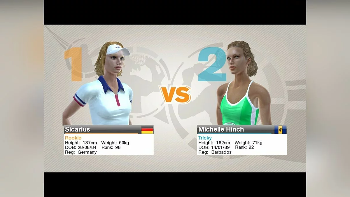 Скриншоты из Virtua Tennis 2009 / Картинка 37