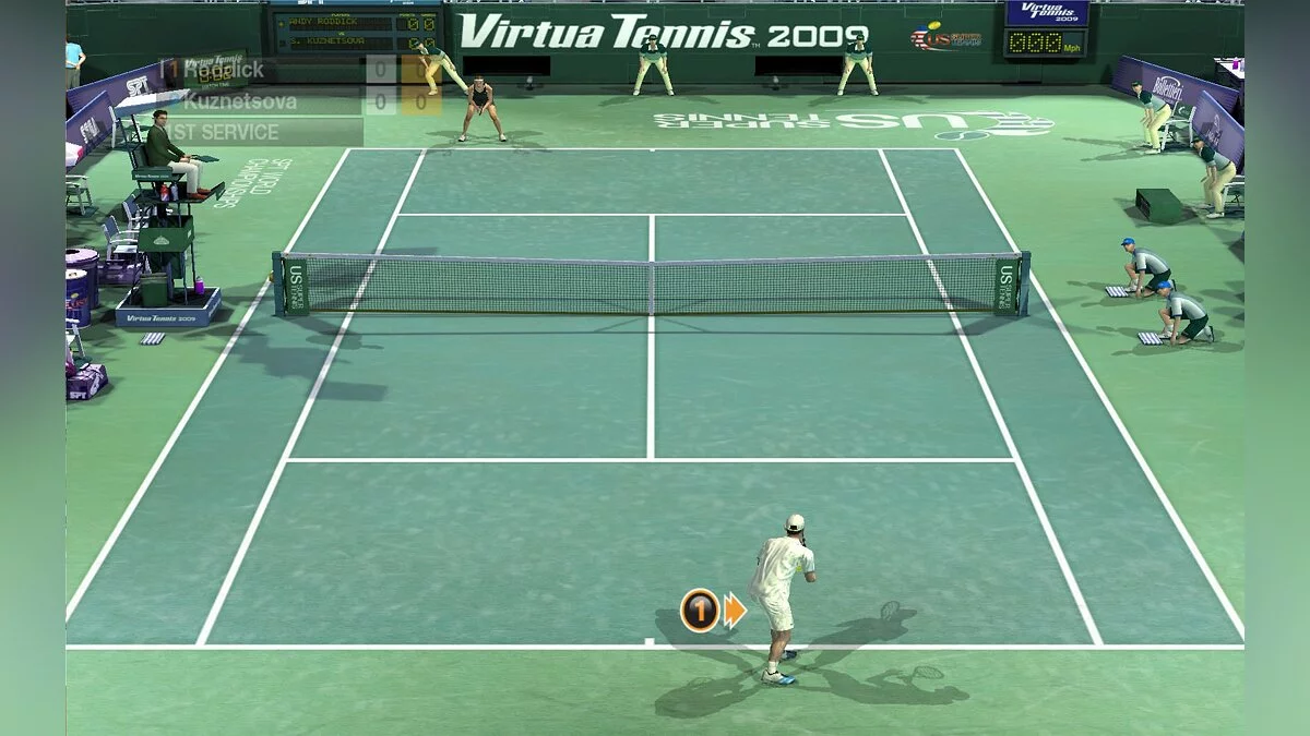 Скриншоты из Virtua Tennis 2009 / Картинка 54