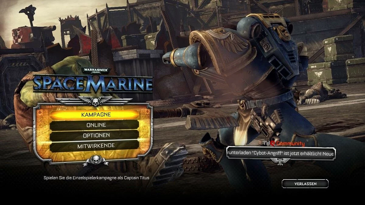 Скриншоты из Warhammer 40,000: Space Marine / Картинка 120