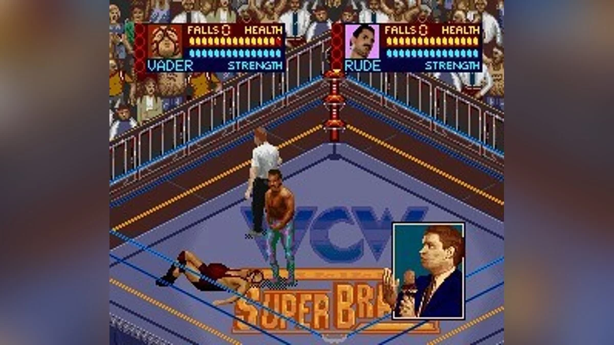 Скриншоты из WCW SuperBrawl Wrestling / Картинка 16