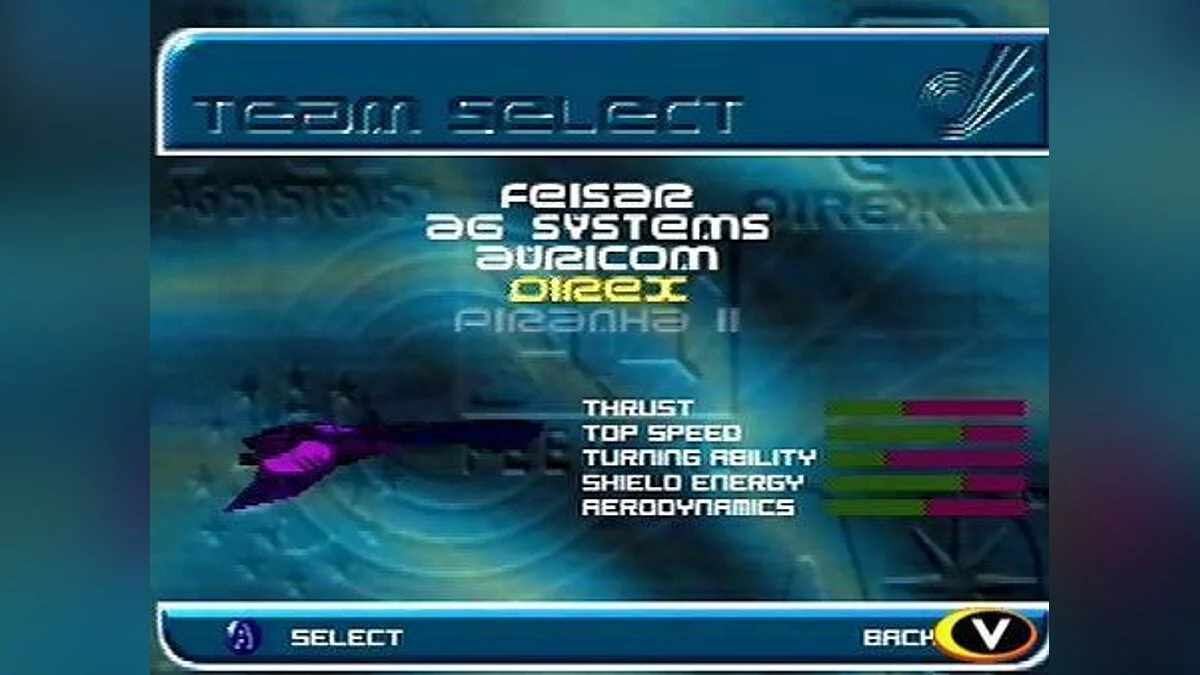 Скриншоты из WipEout 64 / Картинка 8