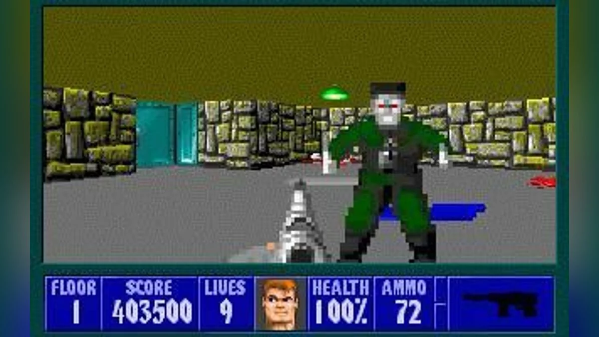 Скриншоты из Wolfenstein 3D / Картинка 2