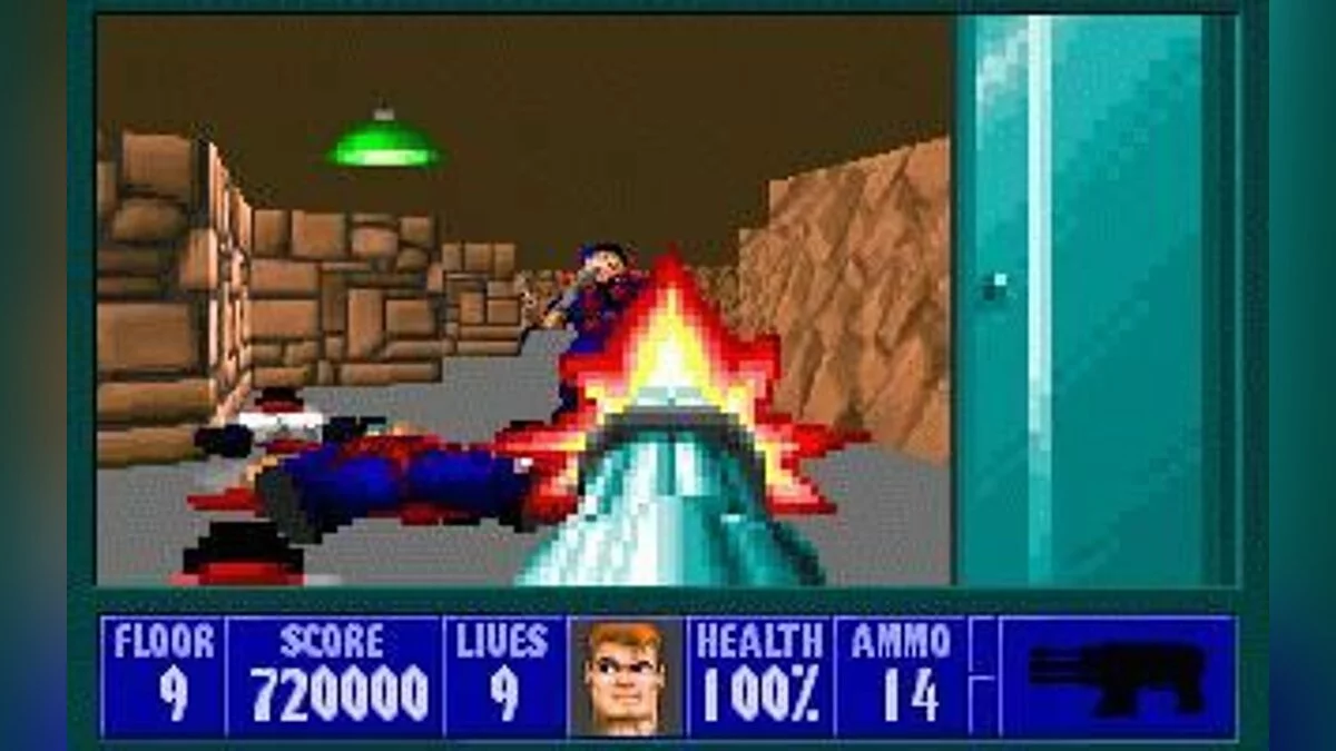 Скриншоты из Wolfenstein 3D / Картинка 4