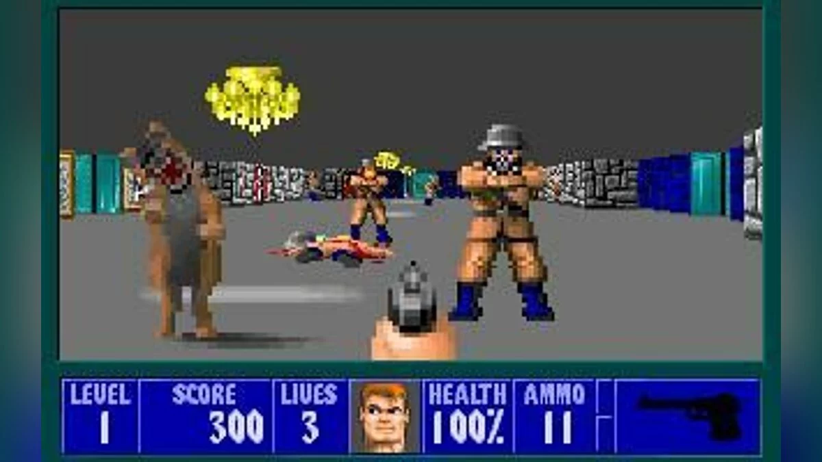 Скриншоты из Wolfenstein 3D / Картинка 5